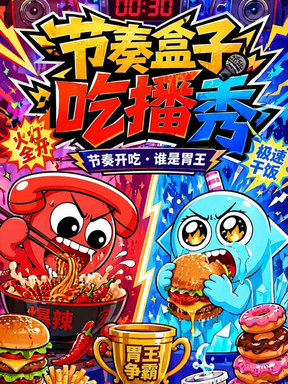 节奏盒子吃播秀